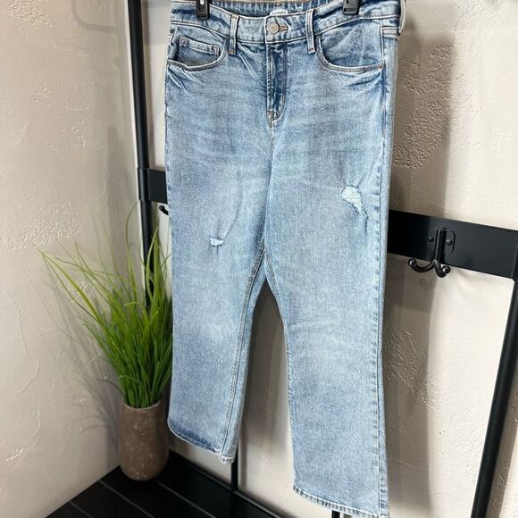 Old Navy flare ankle high rise jeans size 12 - Picture 7 of 14